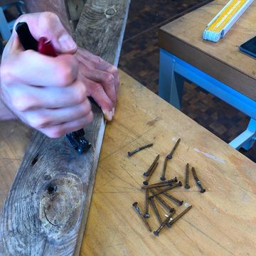 Remove the nails