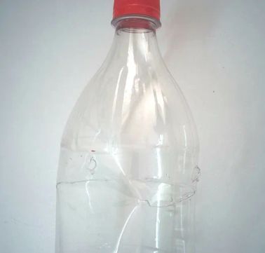 make holes in the plastic bottles
