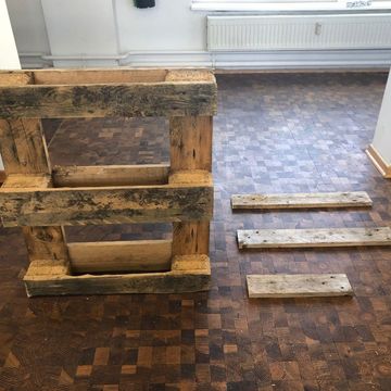 Cut the bottoms for the storage