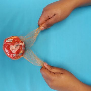 Cut your netlon into 2 equal pieces