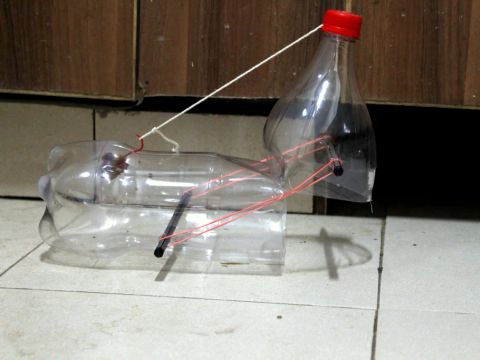 Ready assembled rat trap